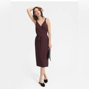 Everlane Go Weave Tank Wrap Dress